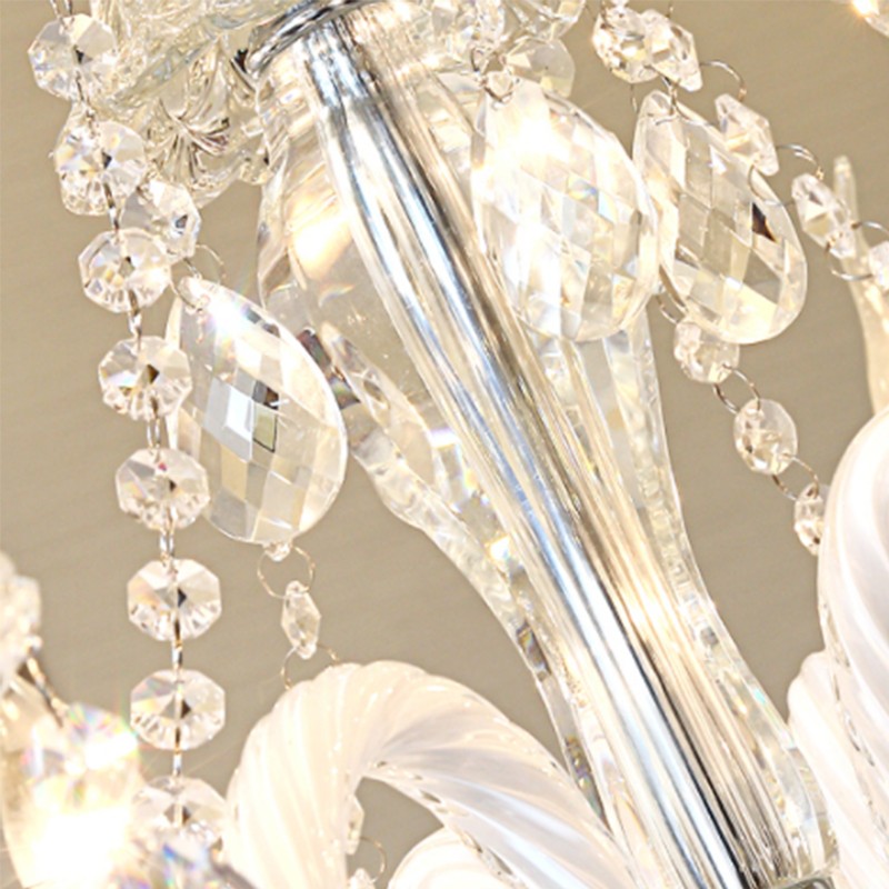 Candlestick Crystal Chandelier