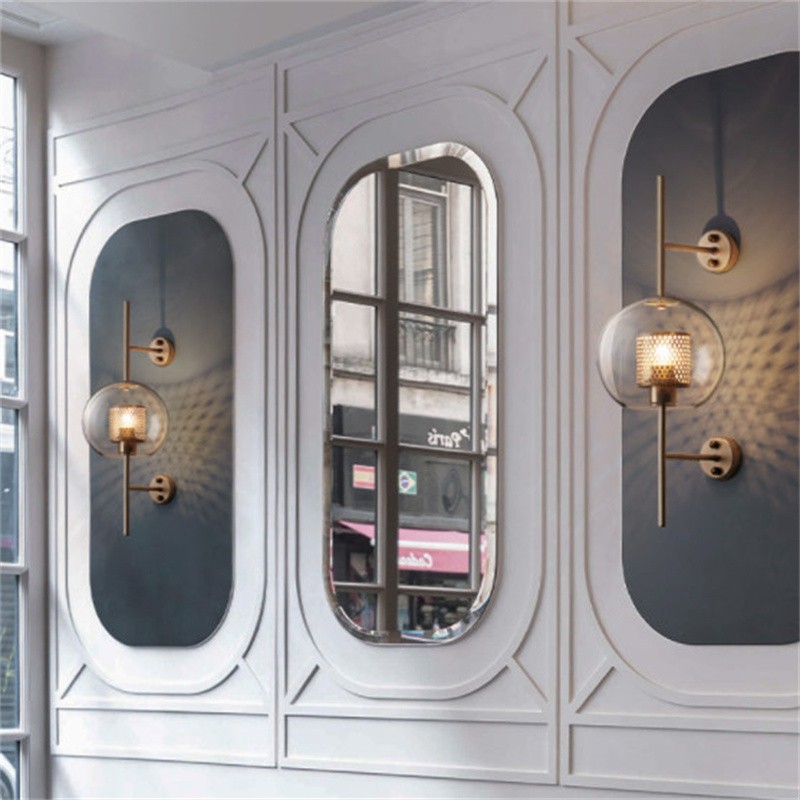 Chiswick Glass Wall Light