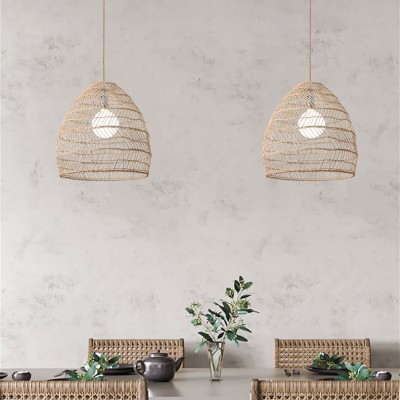 Farmhouse Cage Atami Art Rattan Light Farmhouse Cage Atami Art Rattan Light