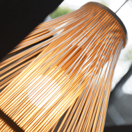 النمط الصيني الروطان قلادة الخفيفة