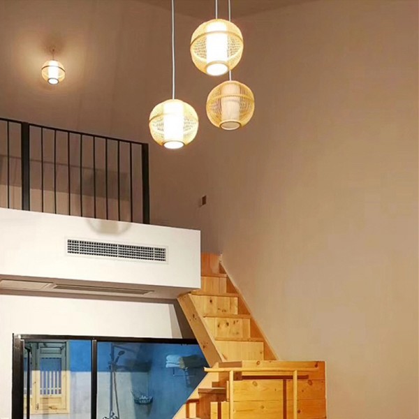 فانوس قفص الطيور عارضة قلادة الخفيفة