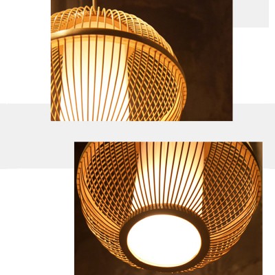 Lantern Bird-cage Casual Pendant Light
