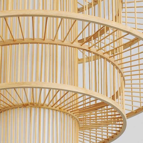 ثريا إبداعية لنسج الخيزران الصيني