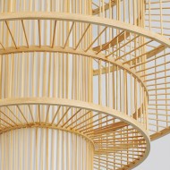 ثريا إبداعية لنسج الخيزران الصيني