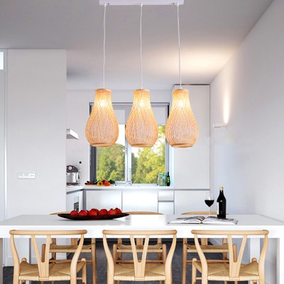 Aisle Rattan Decoration Pendant Light