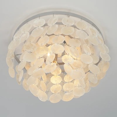 Tiered Flush Mount Chandelier