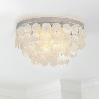 Tiered Flush Mount Chandelier